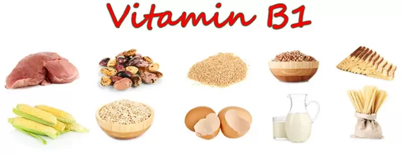 vitamina B1 en productos de potencia