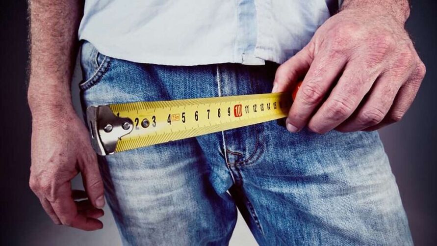 13 cm es el tamaño medio del pene de un hombre durante la erección